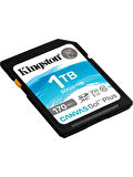 Kingston Canvas Go! Plus 1tb Sd Class 10 Uhs-I U3 V30 Hafıza Kartı 170MB/S’YE Varan Okuma, 90MB/S’YE Varan Yazma Sdg3/1tb