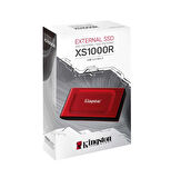 Kingston SXS1000R 2TB Usb 3.2 Taşınabilir SSD Red
