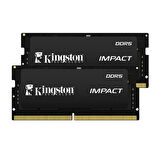 Kıngston Impact KF556S40IBK2-64TR 64GB(2X32) DDR5 5600MHz CL40 Notebook Performans Ram