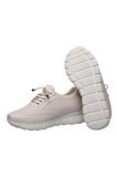 Kadın Günlük Rahat Comfort Taban  Spor Sneaker Ayakkabı BEJ