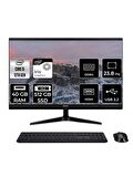 ACER ASPİRE C24-1700 i5 1235U 40GB RAM 512GB SSD 23.8" FHD FDOS ALL IN ONE PC DQ.BJWEM.006