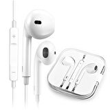 A kalite İphone Kablolu Kulaklık 3.5 Mm Jack Girişli