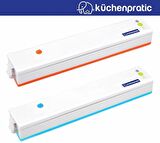 Küchen Pratic Ev Tipi Elektrikli Vakum Makinesi - Mavi - 10 Torba