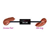 Huda Beauty Matte & Metal Melted Double Ended Liquid Eyeshadows - Cinnamon Toast & Hella Honey