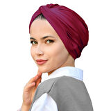 Burgulu Bone - Tesettür Bone - Bone Eşarp- Hazır Bone Şal- Tasarım Bone Modelleri