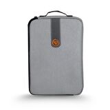 NPO AcePlus 15,6" Macbook,Apple Ipad Uyumlu,Ultra Korumalı Notebook & Tablet Kılıfı/Çantası-Açık Gri