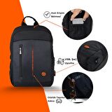 NPO Citylife+ Smart 16" Notebook Sırt Çantası-Siyah