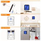 ThermoPro TP65 Dokunmatik Işıklı Geniş Ekran İç ve Dış Mekan (Sensörlü) Dijital Sıcaklık ve Nem Ölçer