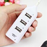 Ancheyn 4 Port USB Çoklayıcı Çoğaltıcı HUB Switch Splitter 4502