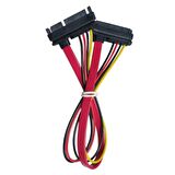 Ancheyn Sata Power Uzatma Kablosu 15+7 Pin Erkek-Dişi 30 cm 4617