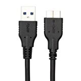 Ancheyn USB 3.0 Taşınabilir HDD Harddisk Veri Ara Bağlantı Kablosu 1 Metre Siyah 4280