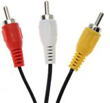 Ancheyn Ps3 Ps2 Av Lcd Tv Oyun Konsolu 3 RCA Scart Lale Bağlantı Kablosu 4620