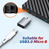 Ancheyn Usb Type C To Micro B Usb Çevirici Dönüştürücü Adaptör 4570