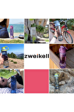 Zweikell Dıego Switch Vıolett Bpa İçermez 650 Ml Tritan Suluk Yedek Kapak Hediyeli