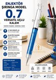 Kalemhane Enjektör Şırınga Model Versatil kalem ( uçlu ) 0.7 Mavi