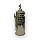 Petek Desen Bakır Kahve Kutusu