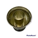 100’lük Oksideli El Dövme Bakır Şişe Soğutucu