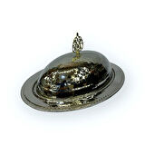 30 cm Dövme Bakır Kayık Sahan