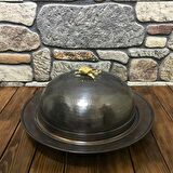 Dövme Bakır Oksitli Pilavlık 36 cm