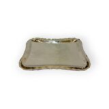 Dövme Bakır Kahve Tepsisi