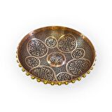 Ağır İşlemeli Bakır Hamam Tası