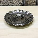 Çirtlikli Bakır Çay Tabağı