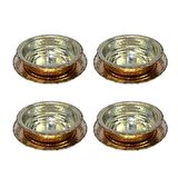 4’lü Bakır Çorba Kasesi