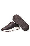 Kadın Bağcıklı Kolay Giyilebilir Mevsimlik Sneaker Spor Ayakkabı KAHVERENGİ
