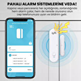UpWay Wi-Fi Akıllı Yaşam Dedektörü Kapı Pencere Balkon Hırsız Güvenlik Alarmı