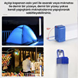 Upway Mıknatıslı Şarjlı Su Geçirmez 52cm Ev Kamp Acil Durum Aydınlatma Seyyar LED Lamba