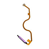 Tecno Uyumlu Camon 18P Parmak İzi Okuyucu Flex CH7n, CH7 Mor