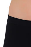 Mikro Fiber Kadın Uzun Boxer 3'lü Özel Paket - Siyah, Beyaz, Ten | S/M, L/XL