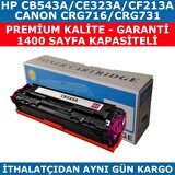 Hp 125A - Cb543A Kırmızı Muadil Toner Cf213A - Ce323A - Crg716 - Crg731