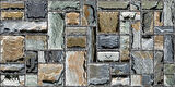 Ramsoy Kare Taş Desen Strafor Panel 100x50 cm - Model 110-8