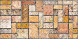 Ramsoy Kare Taş Desen Strafor Panel 100x50 cm - Model 110-7