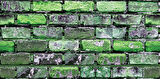 Ramsoy Tuğla Desen Strafor Panel 100x50 cm - Model Zümrüt
