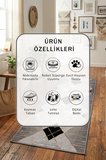 Ehl-31 Yıkanabilir Yolluk Halı Kaymaz Taban Salon Mutfak