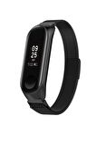 Xiaomi Mi Band 3 Metal Kayış Hasır Milano Kordon Satışa Saat Dahil Değildir