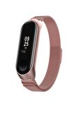 Xiaomi Mi Band 3 Metal Kayış Hasır Milano Kordon Satışa Saat Dahil Değildir