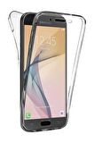 Huawei Y7 2018 LDN-L03 Kılıf ön Arka Komple Silikon Fullbody Tpu