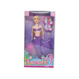 Deniz Kızı Işıklı Bebek - 2348/1-3 - Mor