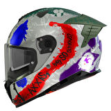 Axxis Kapalı Kask Hawk Sick Joke A2 Mat Gray