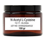 N-Acetyl L-Cysteine (NAC) – Saf Hammadde 100 gr