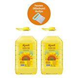 KOMİLİ AYÇİÇEK YAĞI 4 LT PET * 2 + Patates Dilimliyici Hediyeli