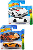 2 Araç Hot Wheels Set - Lamborghini Sesto Elemento & Lamborghini Sian FKP 37 (1/64)