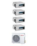 Viessmann Kanallı Multi 1+4 Sistem (O4F3100M2) 12+12+12+12 iç 10,5 kW Dış Ünite