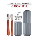 Modacar Elmas Cam Kesici - Kalem Tipi Cam Kesici Cam Kesme Elması 2 Lİ KUTULU