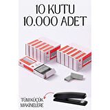 10 KUTU 10.000 Adet Küçük Zımba Teli