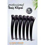 Modacar Kuaför Saç Klipsi - Profesyonel Toka 6 lı SET