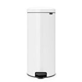 Brabantia Çöp Kutusu 30 litre Newicon Pedallı Beyaz 111785